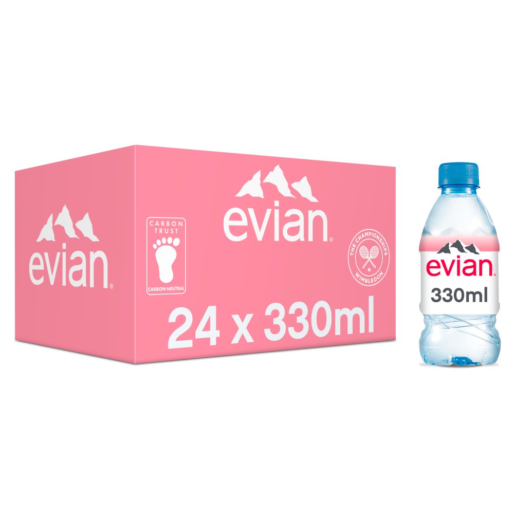 EVIAN - Pack 24x33cl