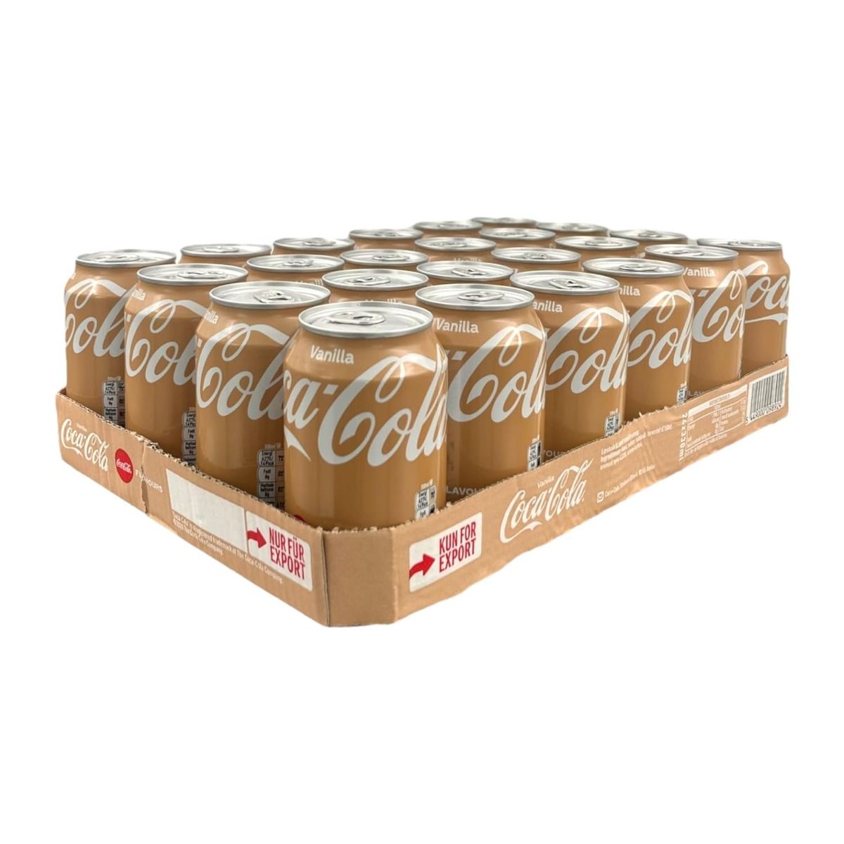 Coca cola - vanille pack de 24 canettes