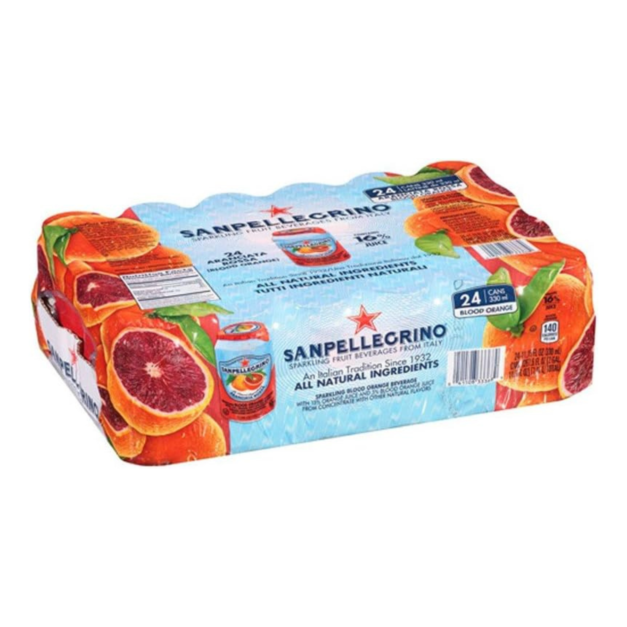 SAN PELLEGRINO Orange Sanguine - Pack 24x33cl