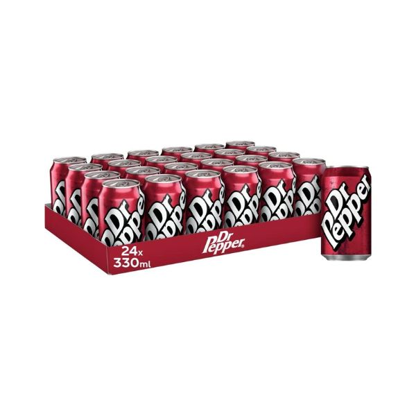 Dr. Pepper - Boisson gazeuse Pack 24x33cl