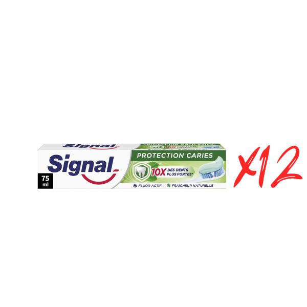 SIGNAL - Dentifrice Herbal Fresh 75ml lot 12