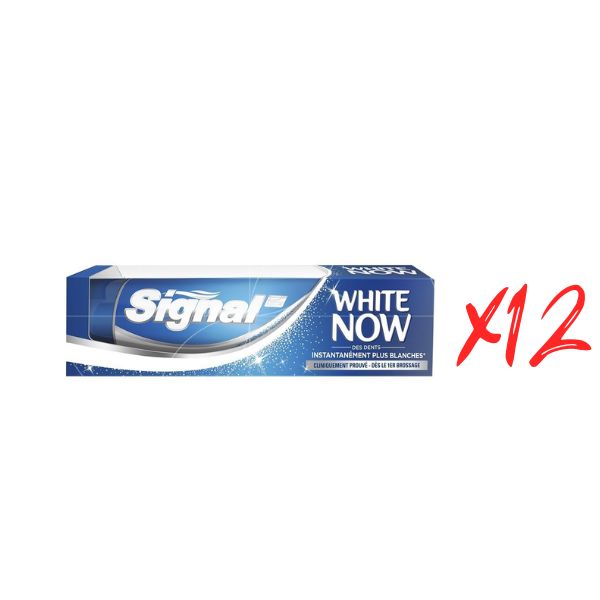 SIGNAL - Dentifrice White Now Lot de 12