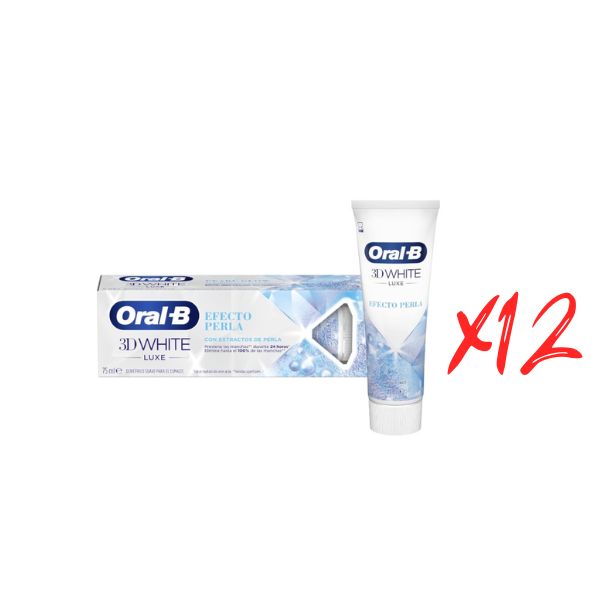 ORAL-B - Dentifrice 3D Blanc Luxe Perle 75ml