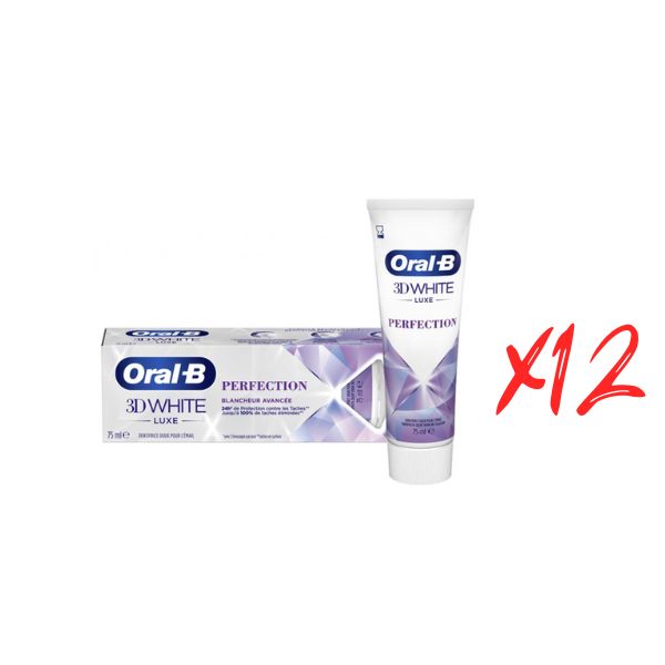 ORAL B - Dentifrice 3D White Luxe Perfection 75ml