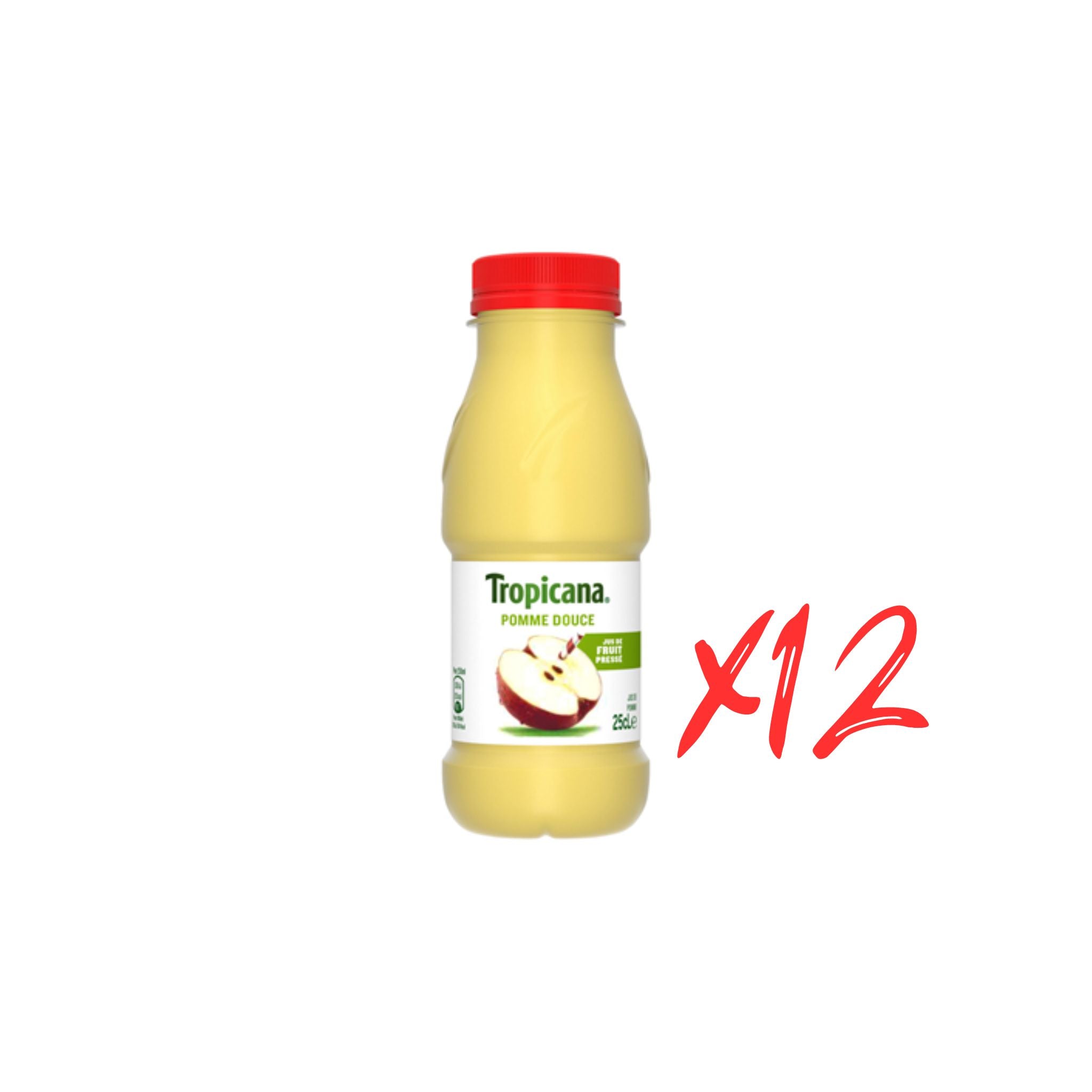 TROPICANA - Jus de pomme Pack 12x25cl