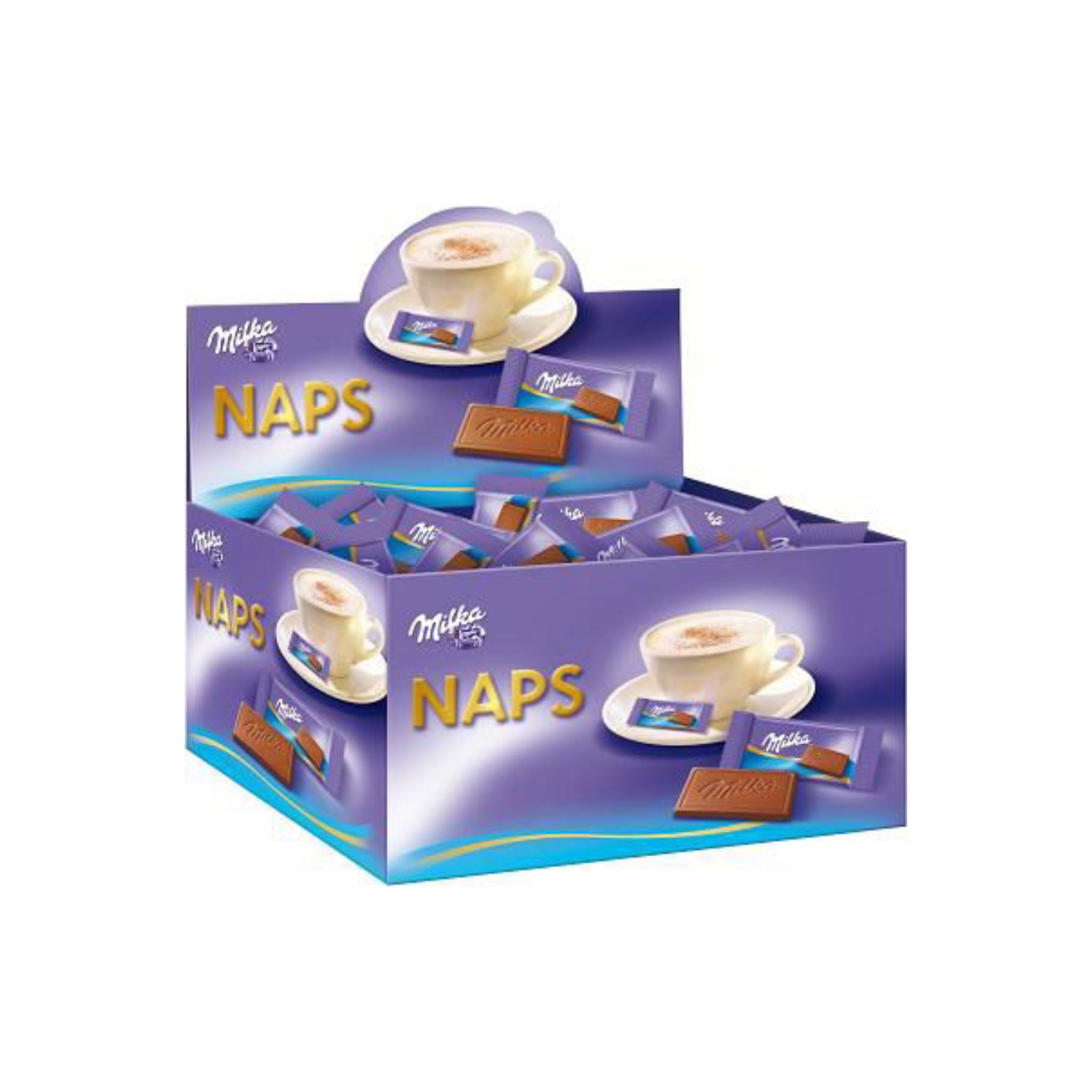 MILKA - Naps Chocolat Boite 355 pièces