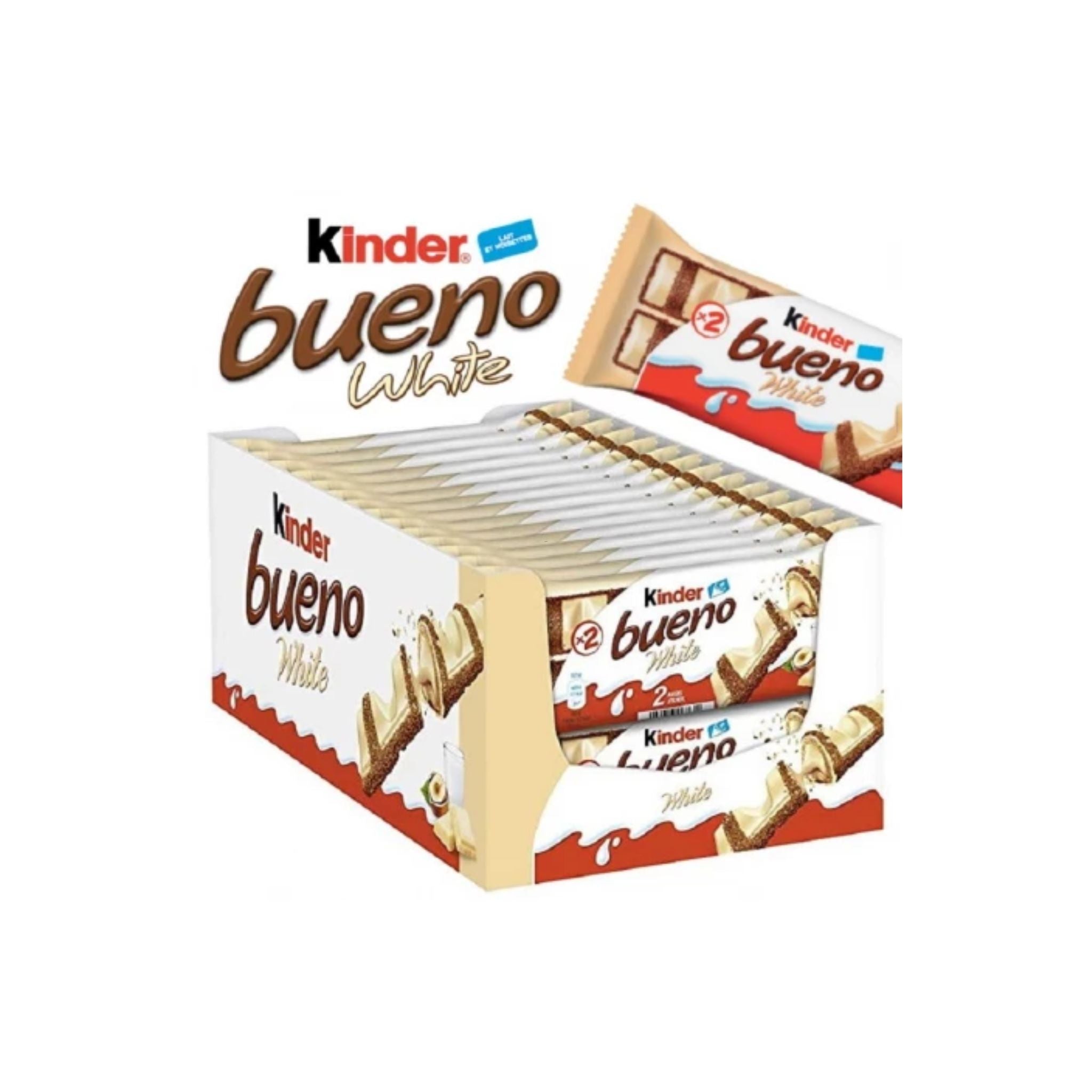 KINDER BUENO White - Boites 30 pièces