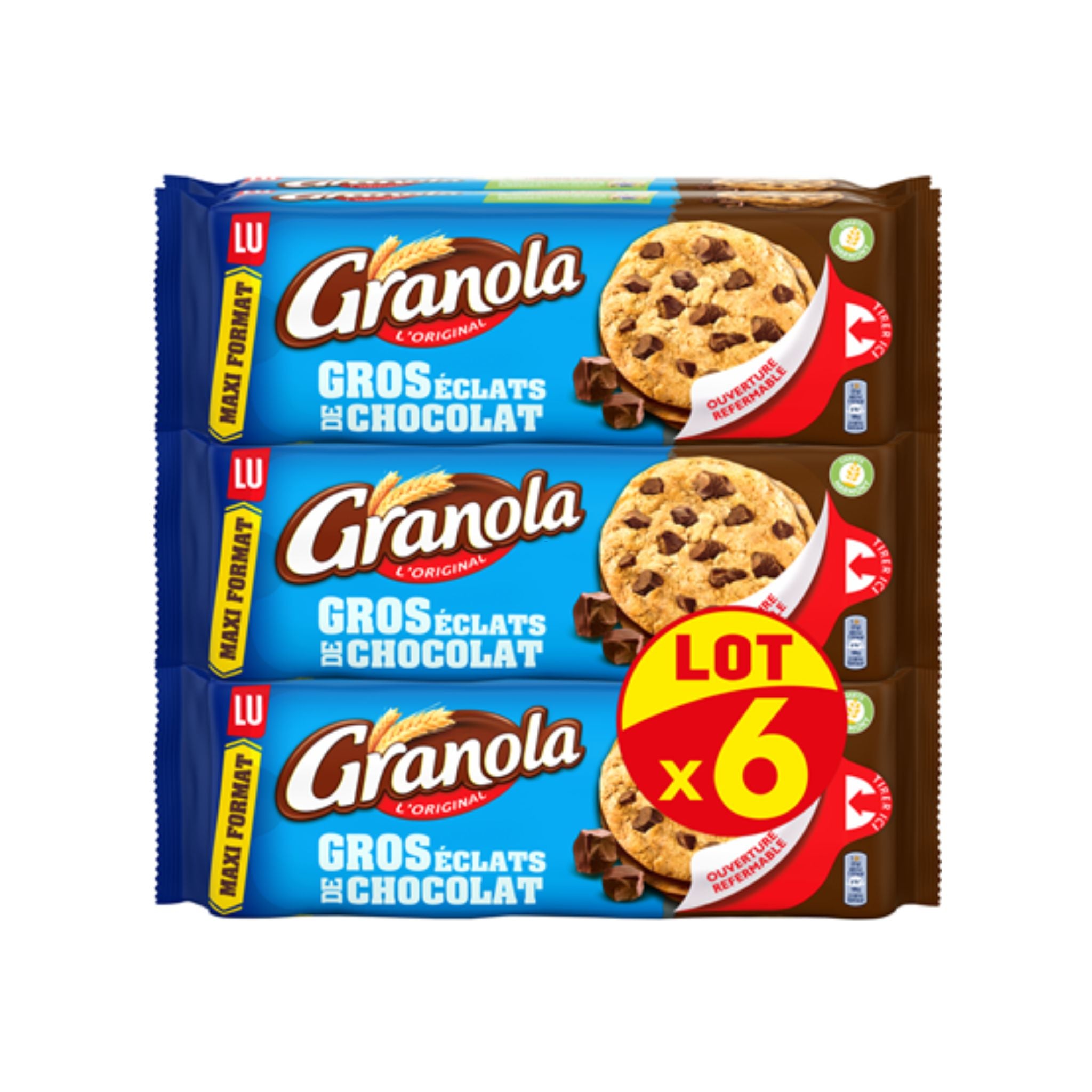 GRANOLA - Maxi Cookies 6x276g