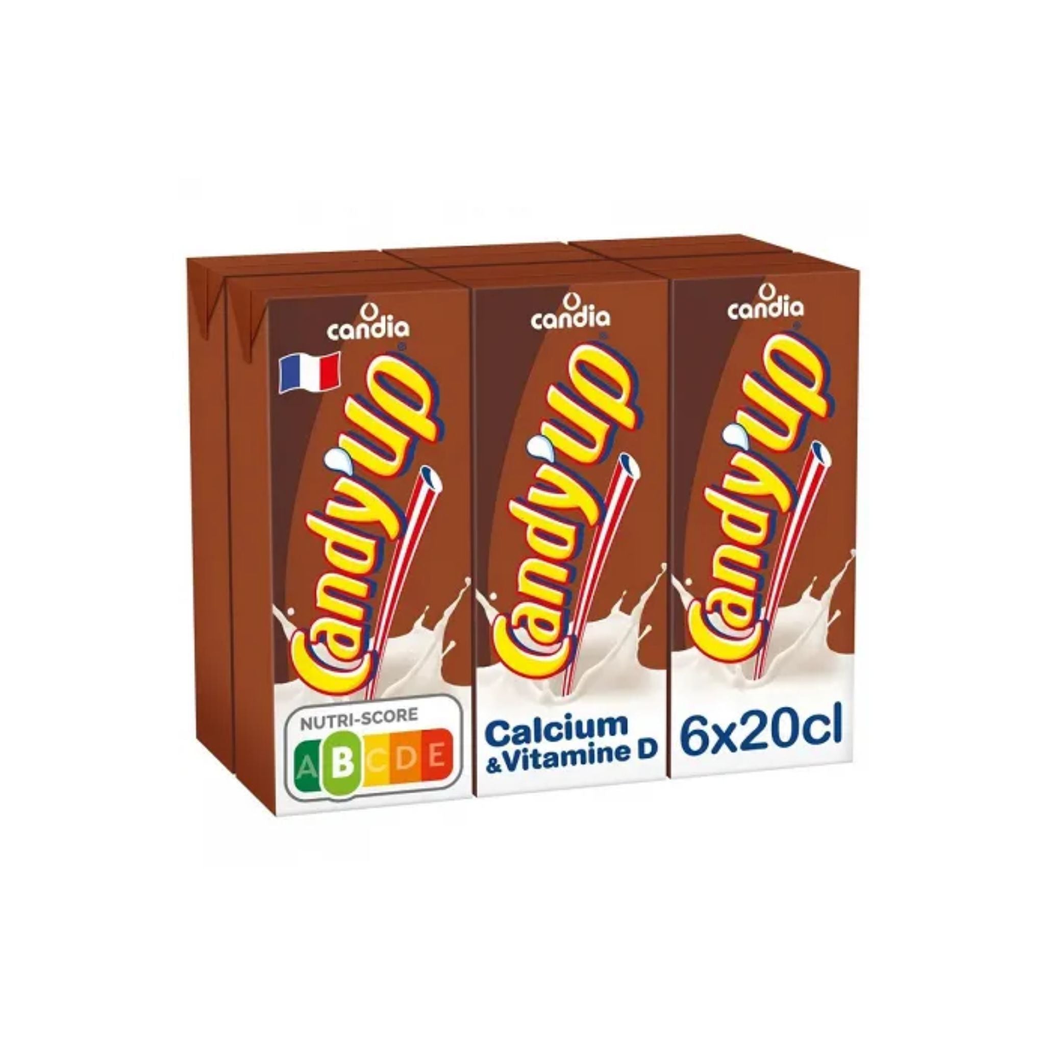 CANDY'UP Chocolat - Pack 6x20cl