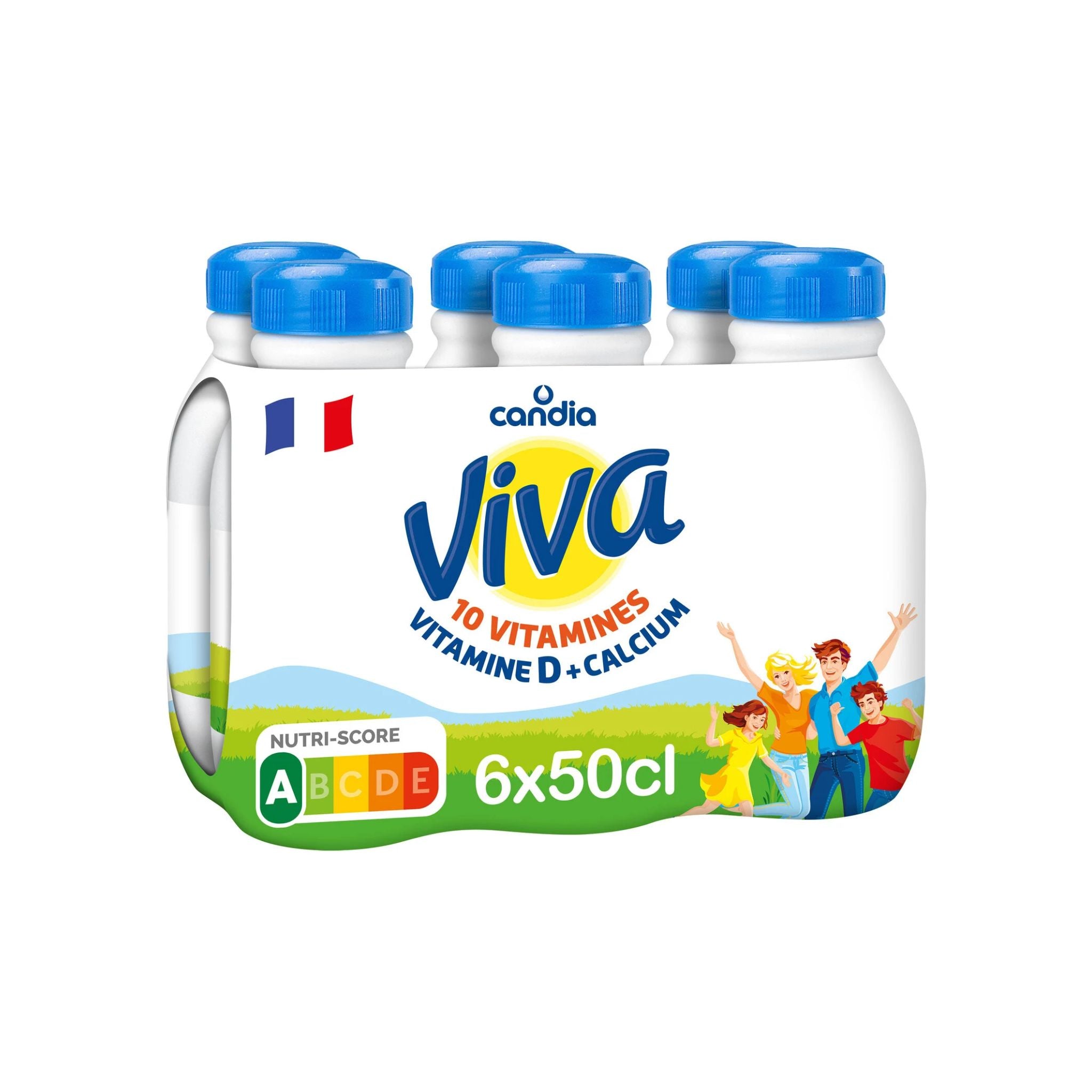 CANDIA - Lait Vitaminé Viva Pack 6x50cl