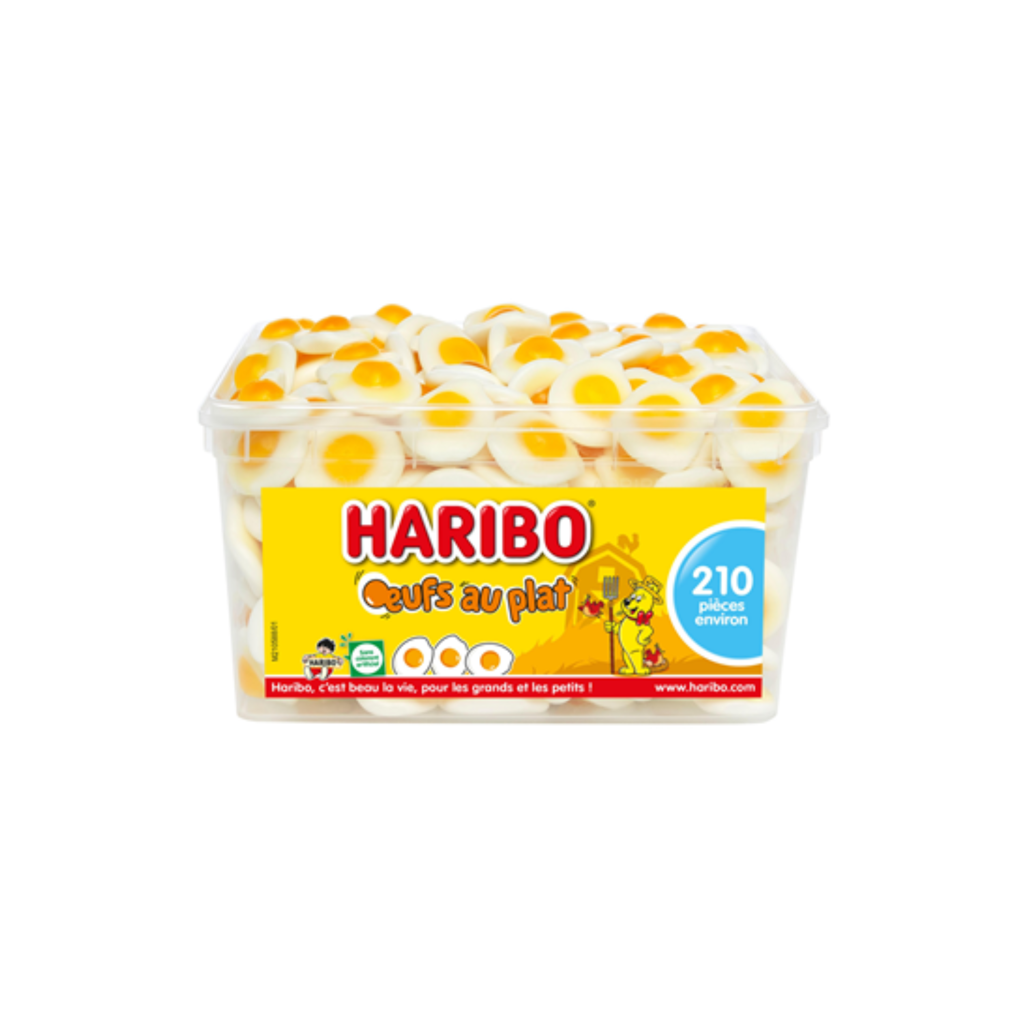 HARIBO - Œufs au plat 210 pièces