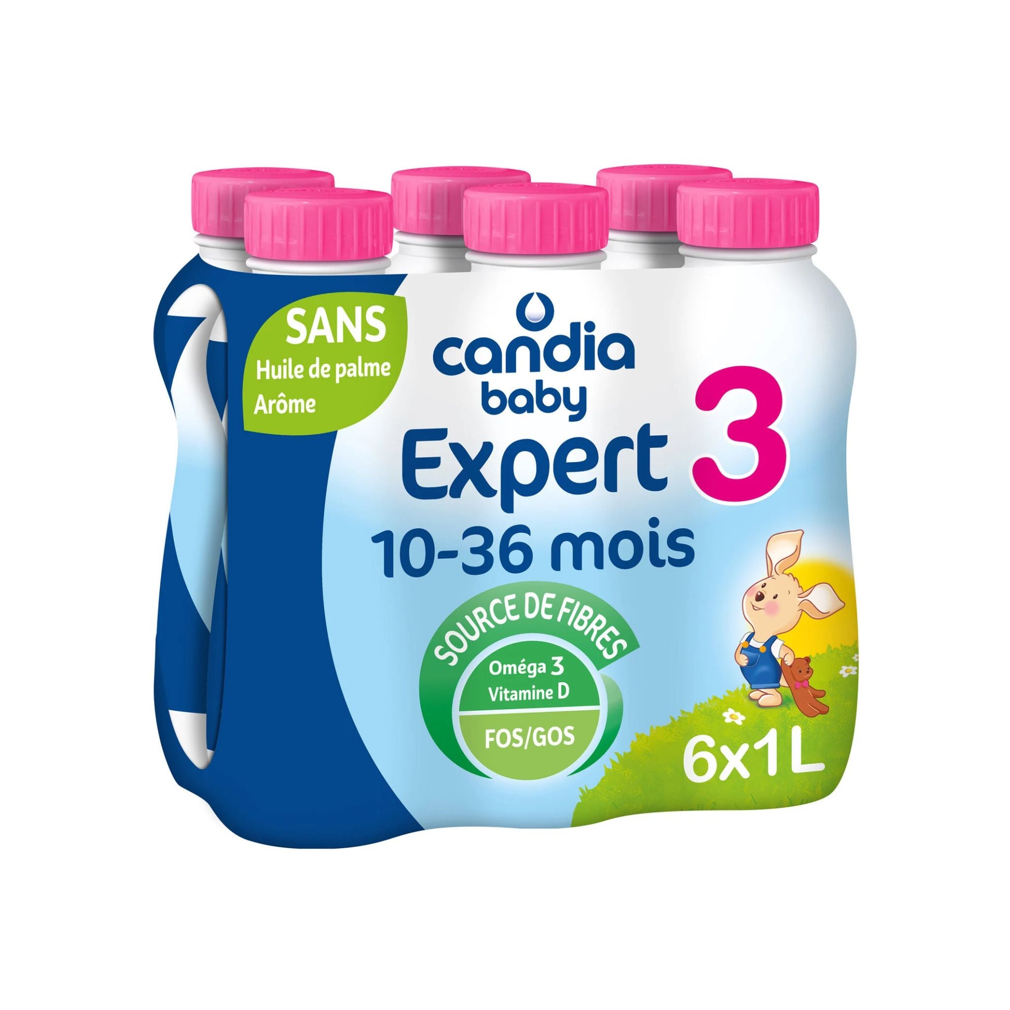 CANDIA BABY EXPERT 3 - Lait Bébé Liquide 10 mois Pack 6x1L