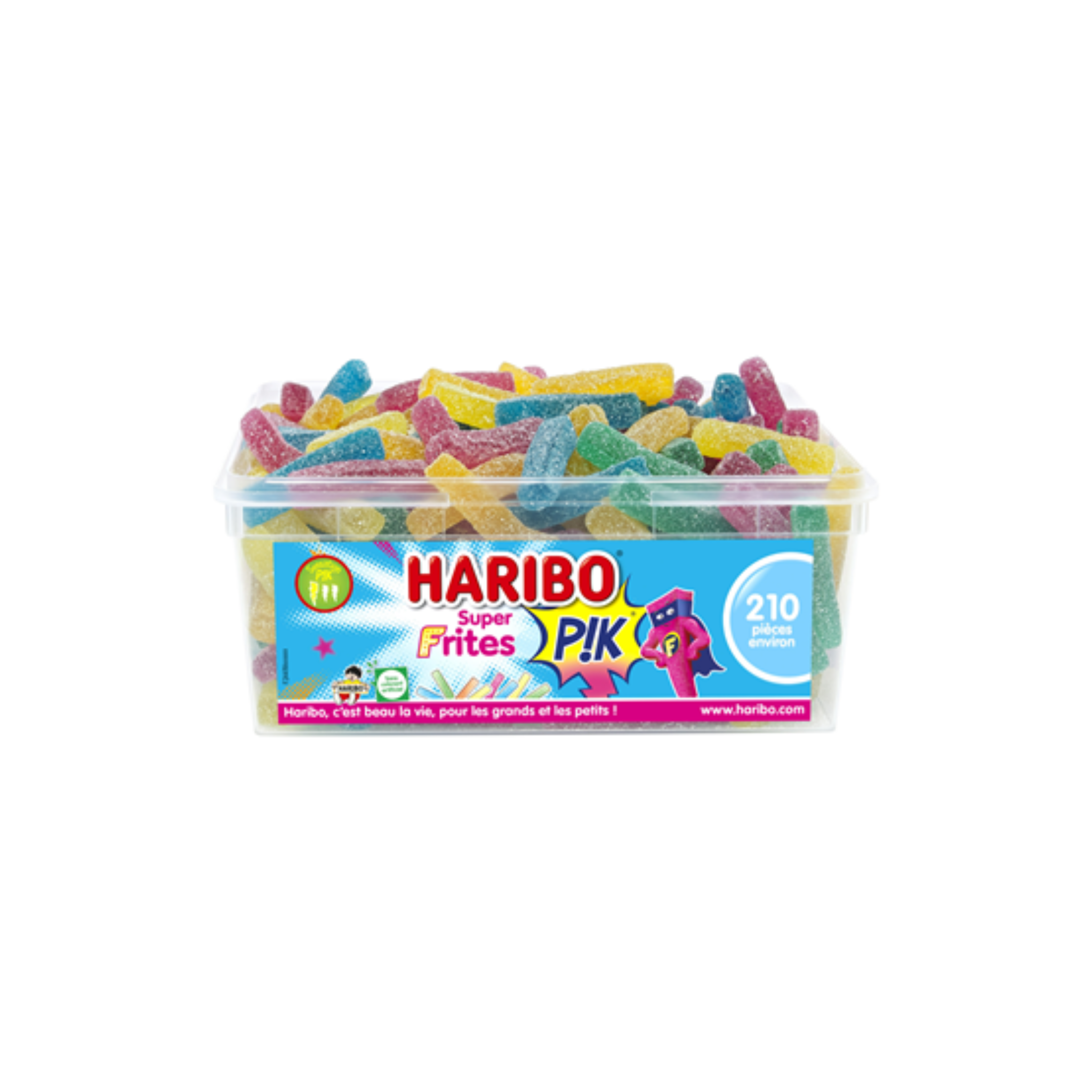 HARIBO - Super Frites Boîte 210 pièces