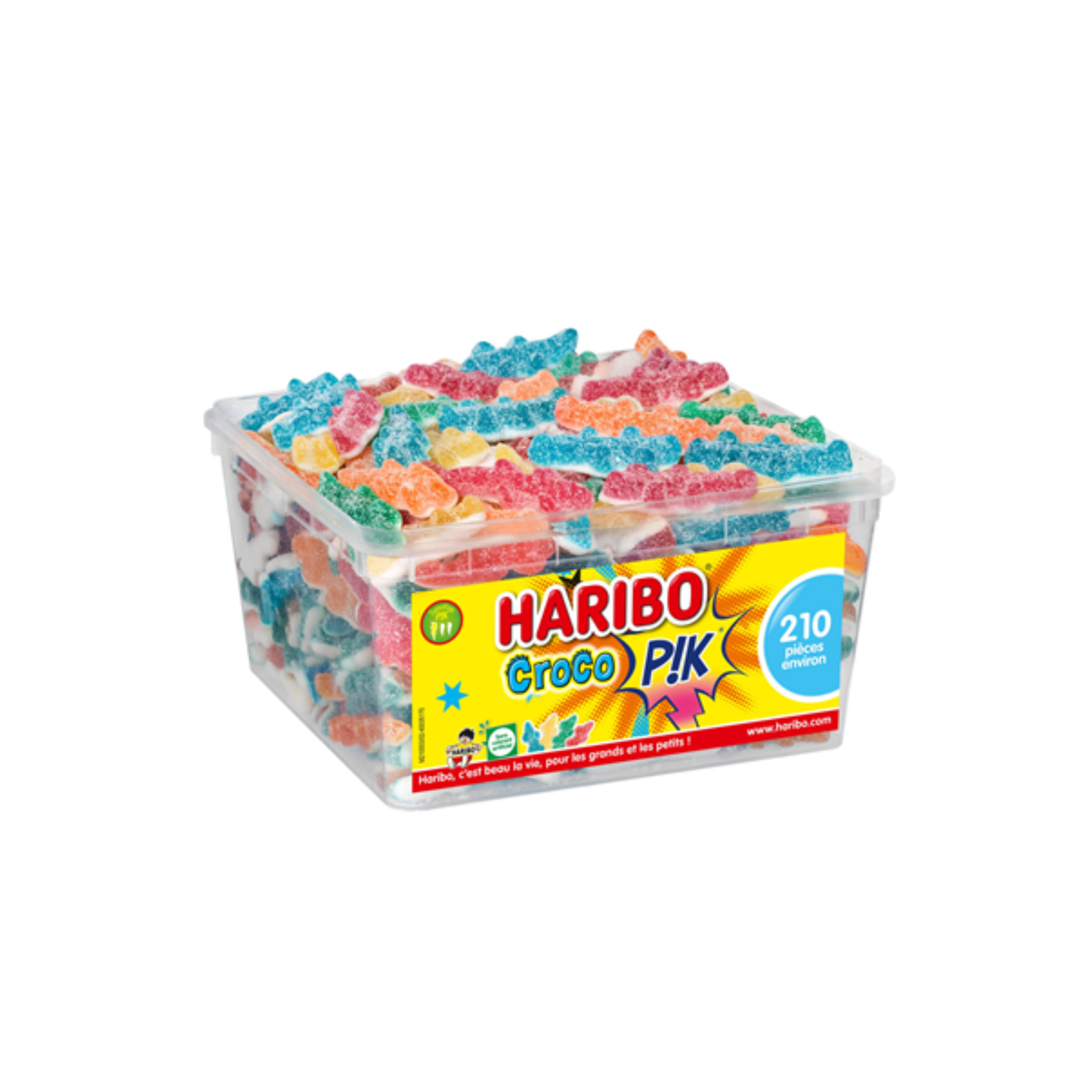 HARIBO - Croco Pik Boîte 210 pièces