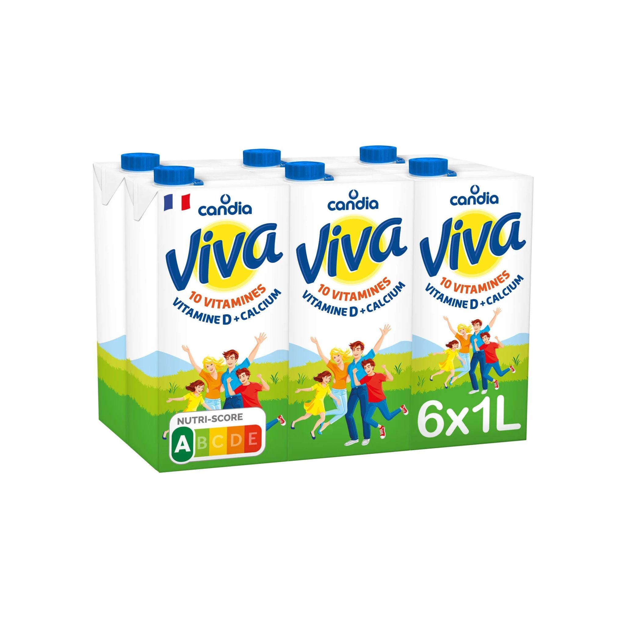 CANDIA - Lait Vitaminé Viva 6x1L