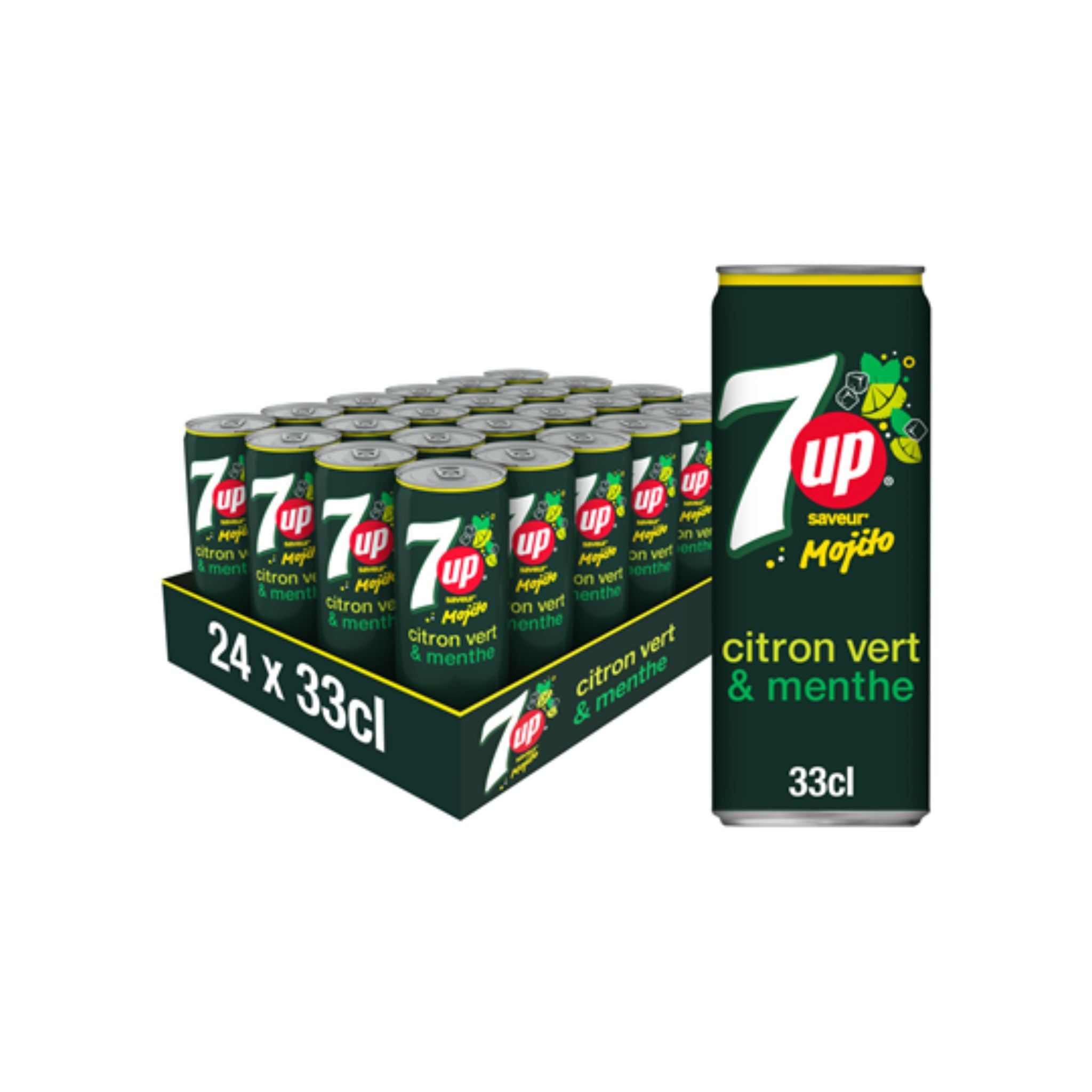 7UP Mojito - Pack 24x33cl