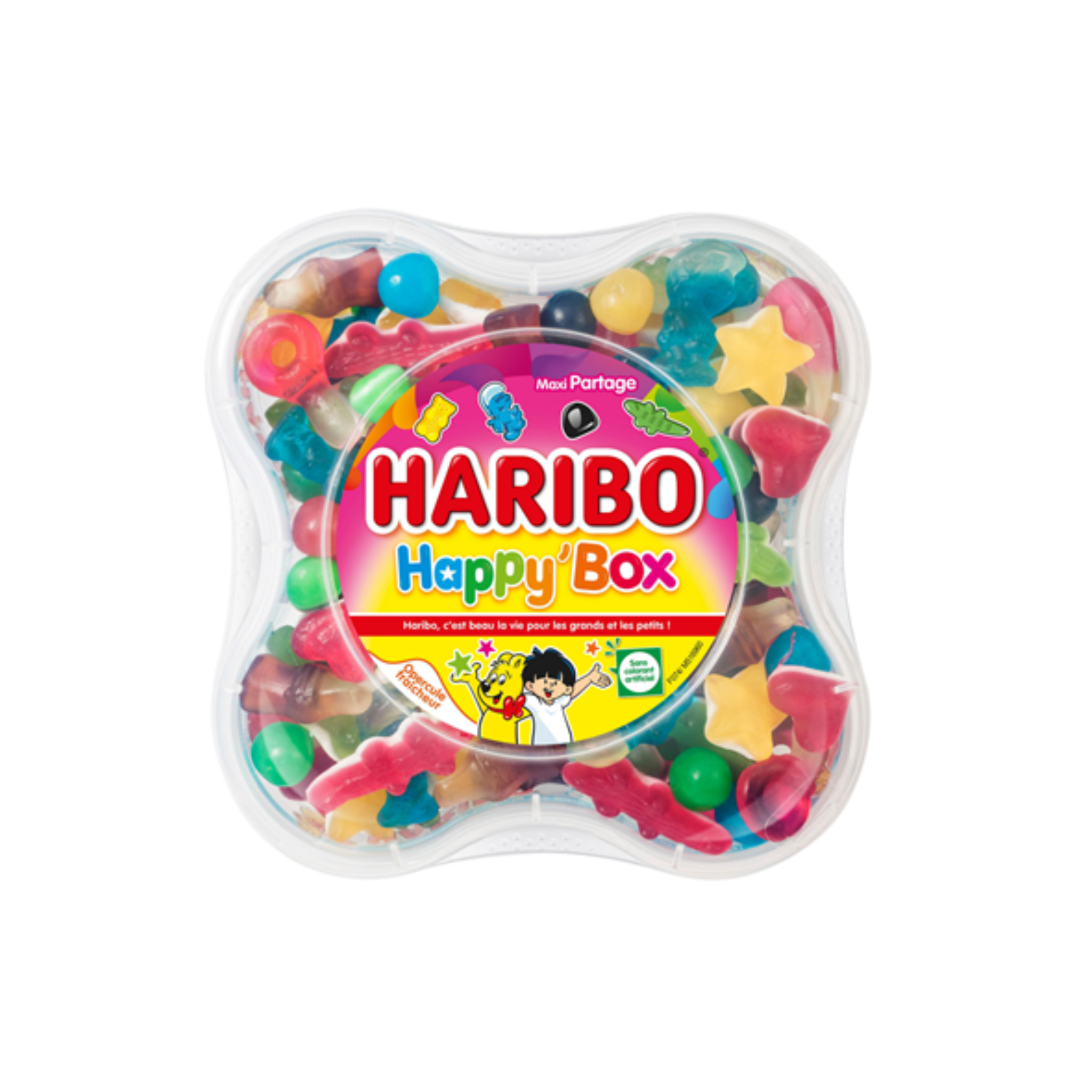 HARIBO - Happy box Boîte 600 g