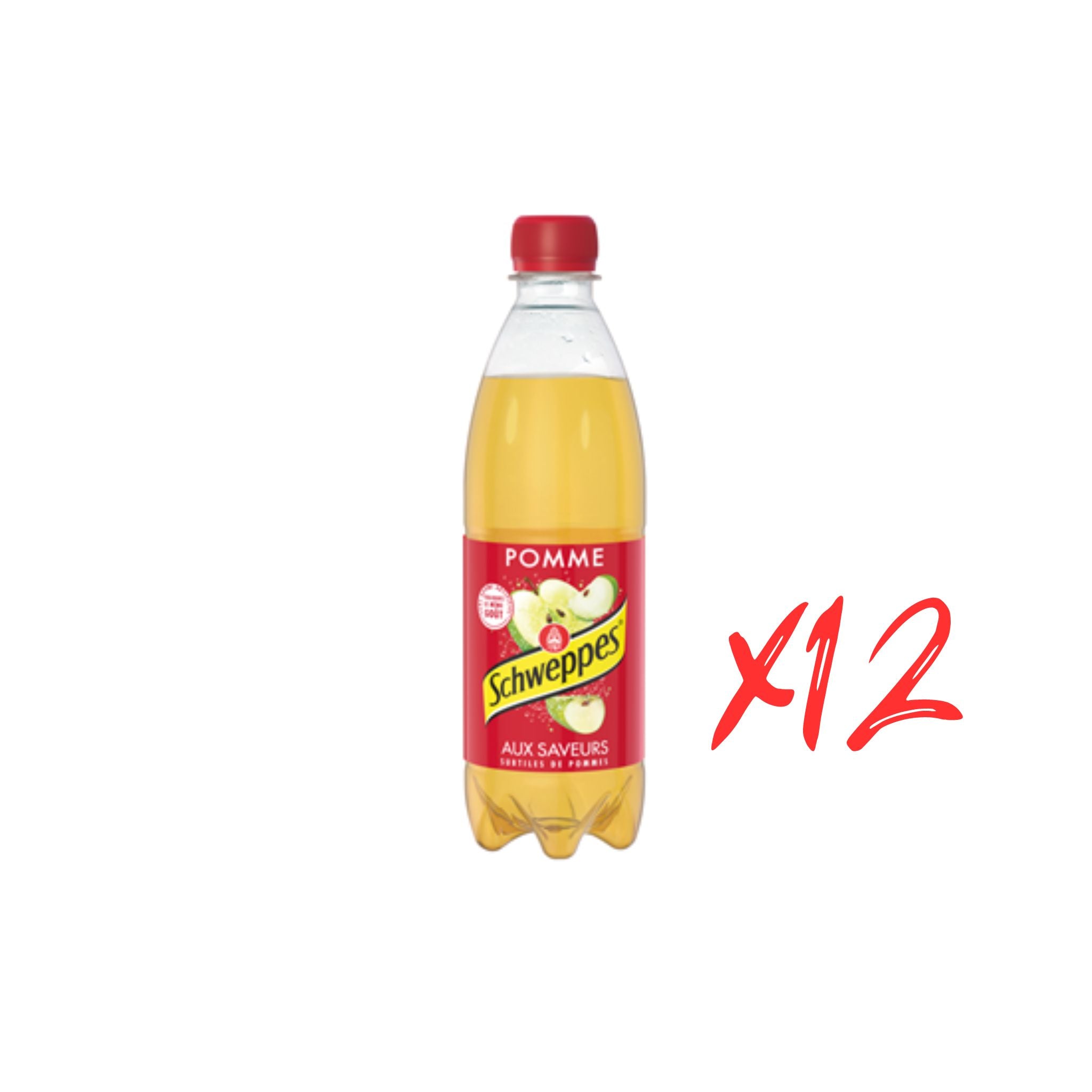 SCHWEPPES Pomme - Pack 12x50cl