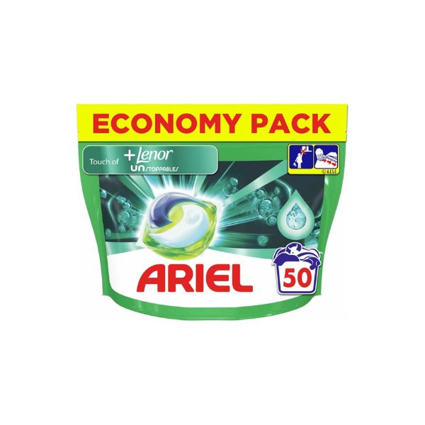 ARIEL -  touch Lenor Unstoppable  50 Capsules